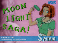 Stickers disquettes Moon Light Saga