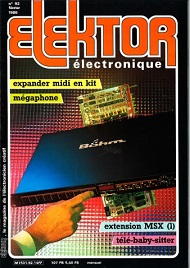 Elektor n°092 - Extension MSX (2)