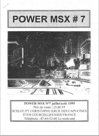 Power MSX n°07
